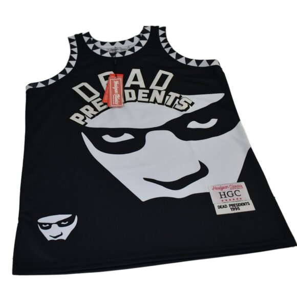 Headgear Classics Black Dead Presidents 1995 Basketball Jersey, Size Med… - Picture 3 of 8